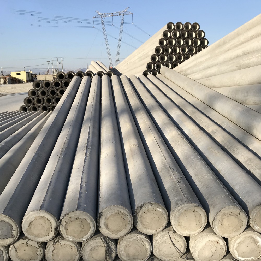 龙门镇190×18米非预应力水泥电线杆